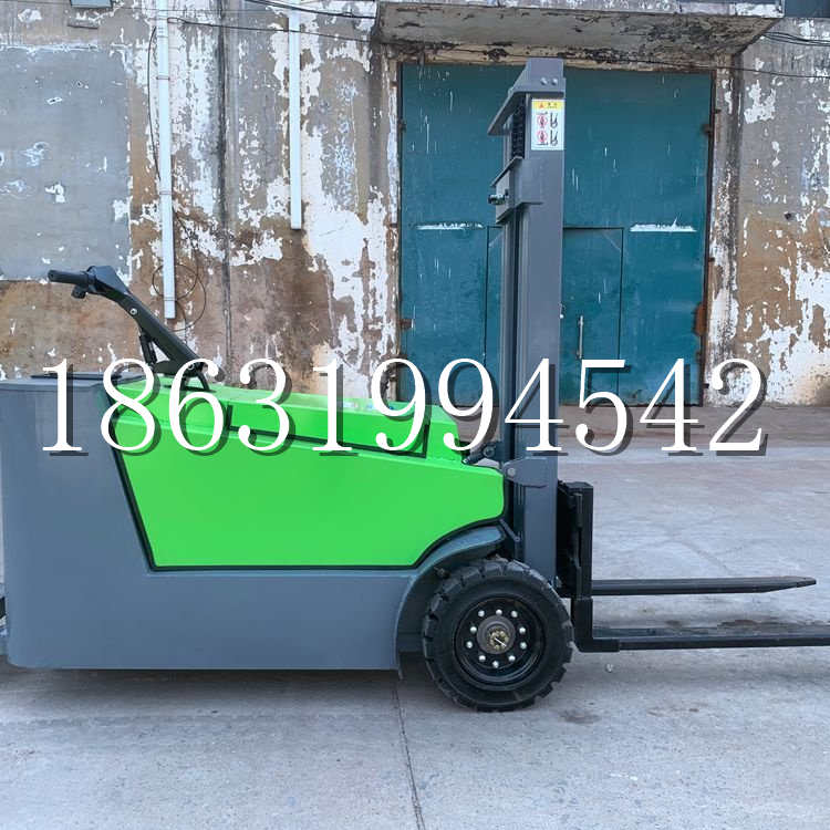 恒山区小型电动叉车1吨2吨步行站驾式电瓶堆高充电装卸车液压升降车铲车